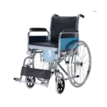 Foldable Wheelchair With Commode on Rent
